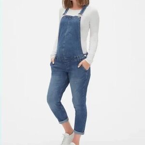 Gap Maternity Jean Overalls NEW